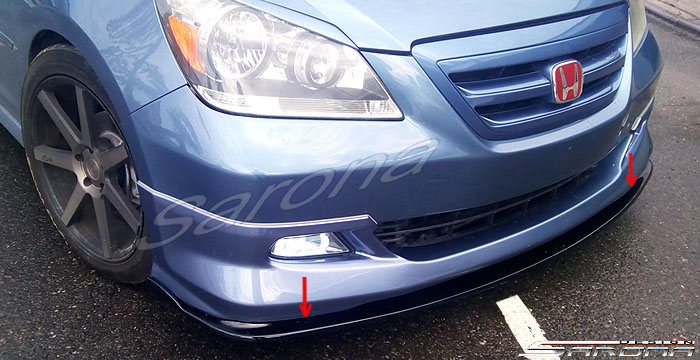 Custom Honda Odyssey  Mini Van Front Lip/Splitter (2005 - 2010) - $340.00 (Part #HD-019-FA)